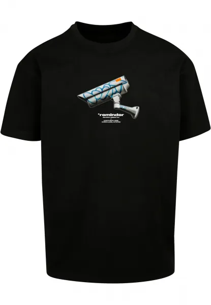 CCTV Oversize T-Shirt Black