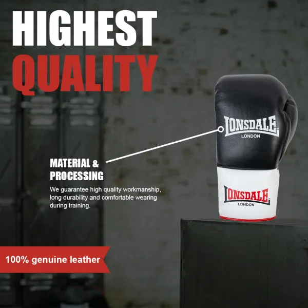 Lonsdale Leather boxing gloves