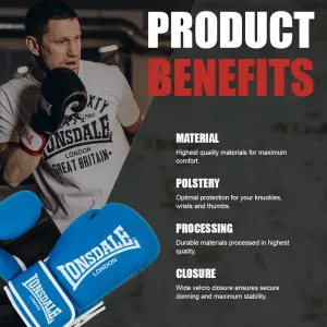 Lonsdale Artificial leather boxing gloves