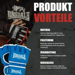 Lonsdale Artificial leather MMA sparring gloves