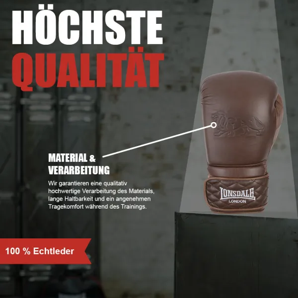 Lonsdale Leather boxing gloves