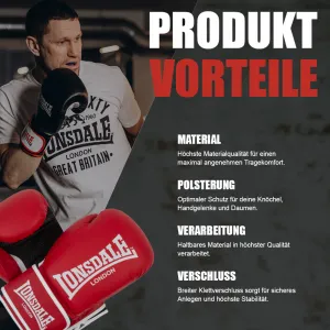 Lonsdale Artificial leather boxing gloves