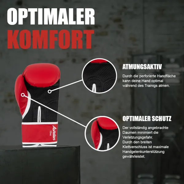 Lonsdale Artificial leather boxing gloves