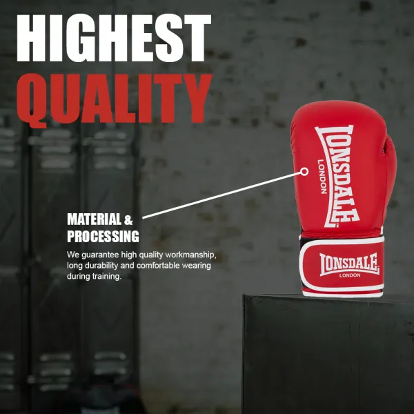 Lonsdale Artificial leather boxing gloves