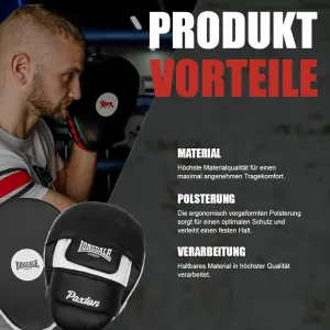 Lonsdale Artificial leather hook & jab pads (1 pair)