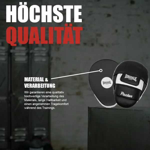 Lonsdale Artificial leather hook & jab pads (1 pair)