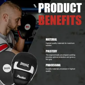 Lonsdale Artificial leather hook & jab pads (1 pair)