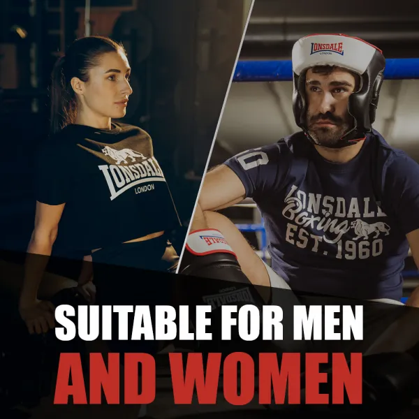 Lonsdale Artificial leather head protection