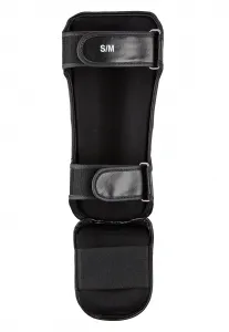 Lonsdale Artificial leather shin guards (1 pair)
