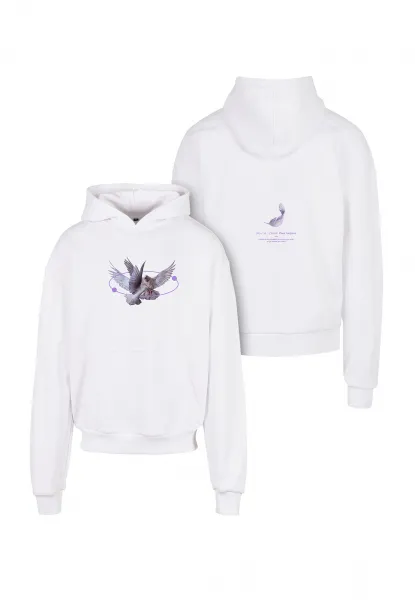Vive La Liberte Oversize Hoody White