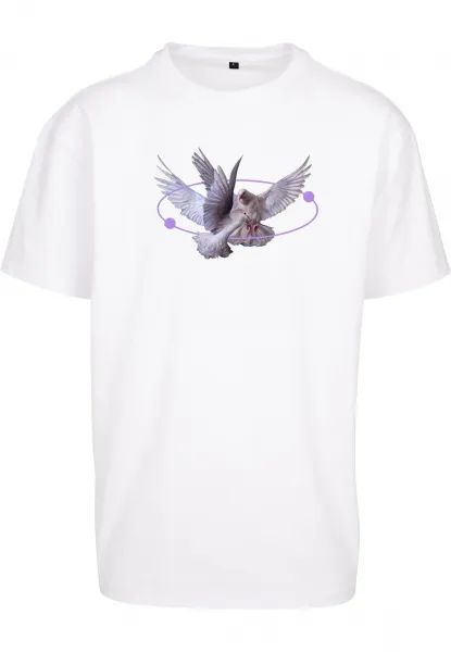 Vive la Liberte oversize t-shirt white