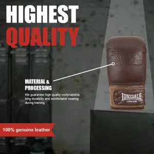 Lonsdale Leather boxing bag gloves