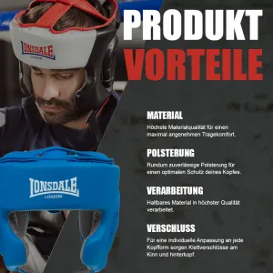Lonsdale Artificial leather head protection
