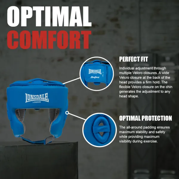 Lonsdale Artificial leather head protection