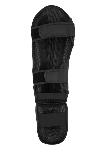 Lonsdale Artificial leather shin guards (1 pair)