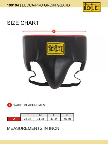 Lonsdale Artificial leather groin guard
