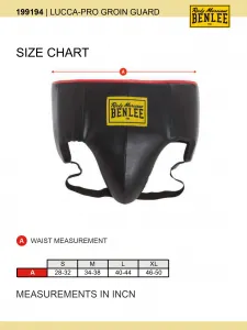 Lonsdale Artificial leather groin guard