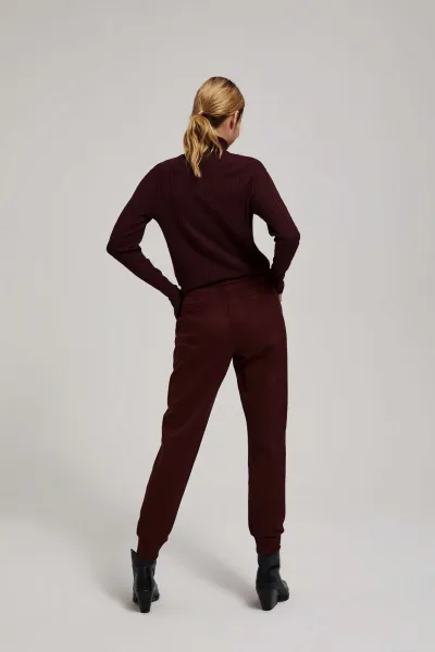 Marisse Chestnut Trousers With Ties