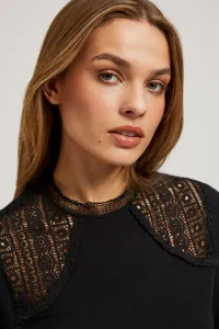 Marisse Blouse With Decorative Lace