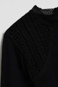 Marisse Blouse With Decorative Lace