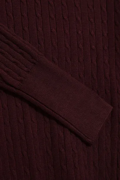 Marisse Thin Turtleneck Sweater, Chestnut