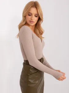 Blouse-RV-BZ-9206.52P-dark beige