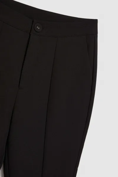 Marisse Crease Trousers With A Slit