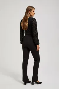 Marisse Crease Trousers With A Slit