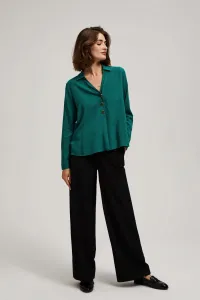 Marisse Emerald V-Neck Shirt