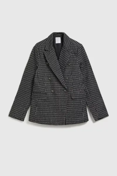 Marisse Double-Breasted Jacket With Decorative Buttons