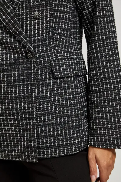 Marisse Double-Breasted Jacket With Decorative Buttons