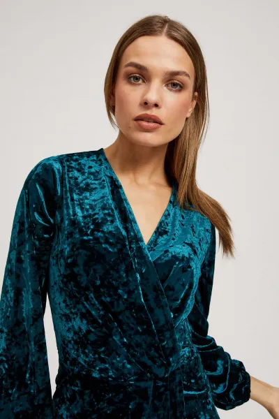 Marisse Velour Dress