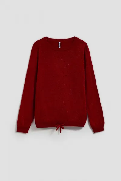 Marisse Sweater With Metallic Thread