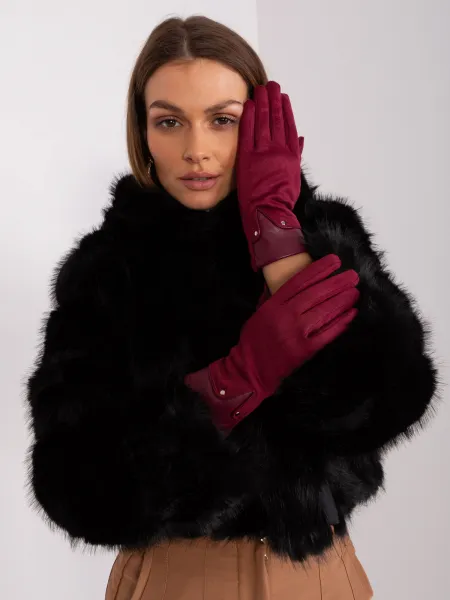 Gloves-AT-RK-239507.94P-burgundy