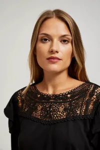 Marisse Black Lace Blouse