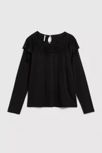 Marisse Black Lace Blouse