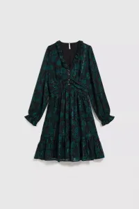 Marisse Chiffon Dress With A Floral Pattern
