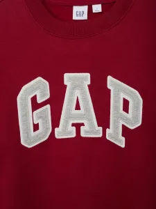 Červená dámska mikina s logom GAP