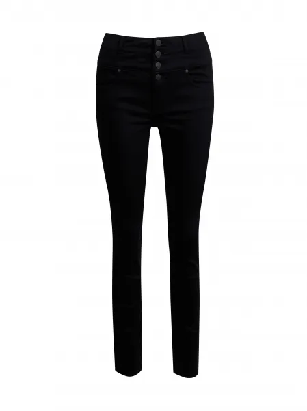 Čierne dámske skinny fit džínsy ORSAY