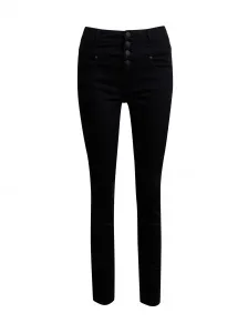 Čierne dámske skinny fit džínsy ORSAY