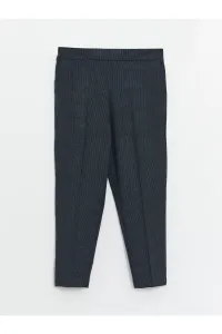 LC Waikiki Plaid dámske nohavice s elastickým pásom