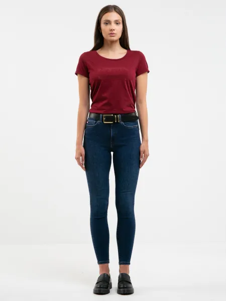 Big Star Woman's Push Up Trousers Denim 115620 -517