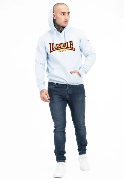 Lonsdale Men's hooded sweatshirt slim fit