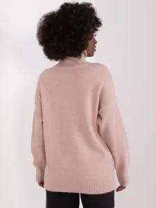 Sweater-AT-SW-23401.97P-Dark Pink