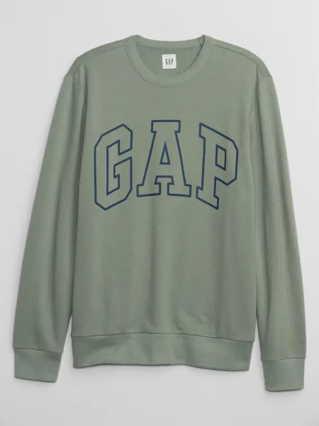 Zelená pánska mikina s logom GAP