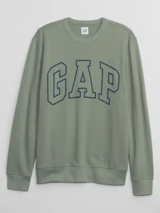 Zelená pánska mikina s logom GAP