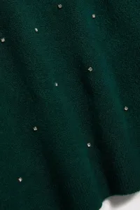 Marisse Sweater With Rhinestones