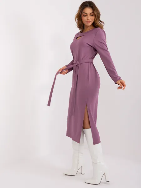 Dress-LK-SK-509447.75P-purple