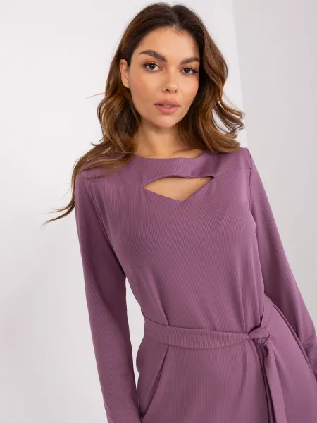 Dress-LK-SK-509447.75P-purple