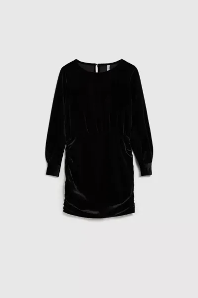 Marisse Velvet Mini Dress